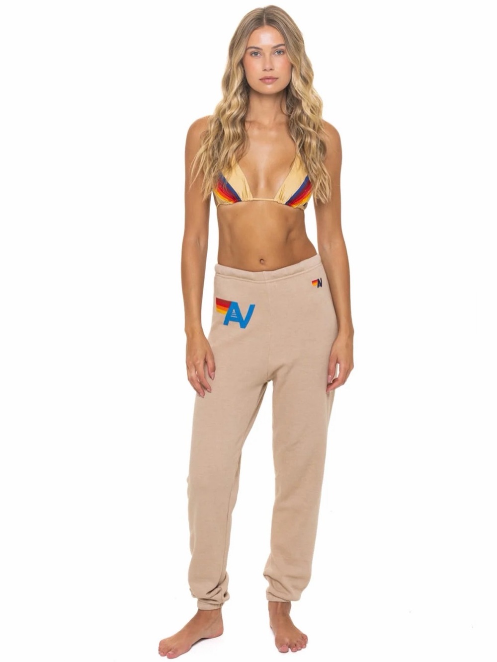 Beige Sweatpant Joggers